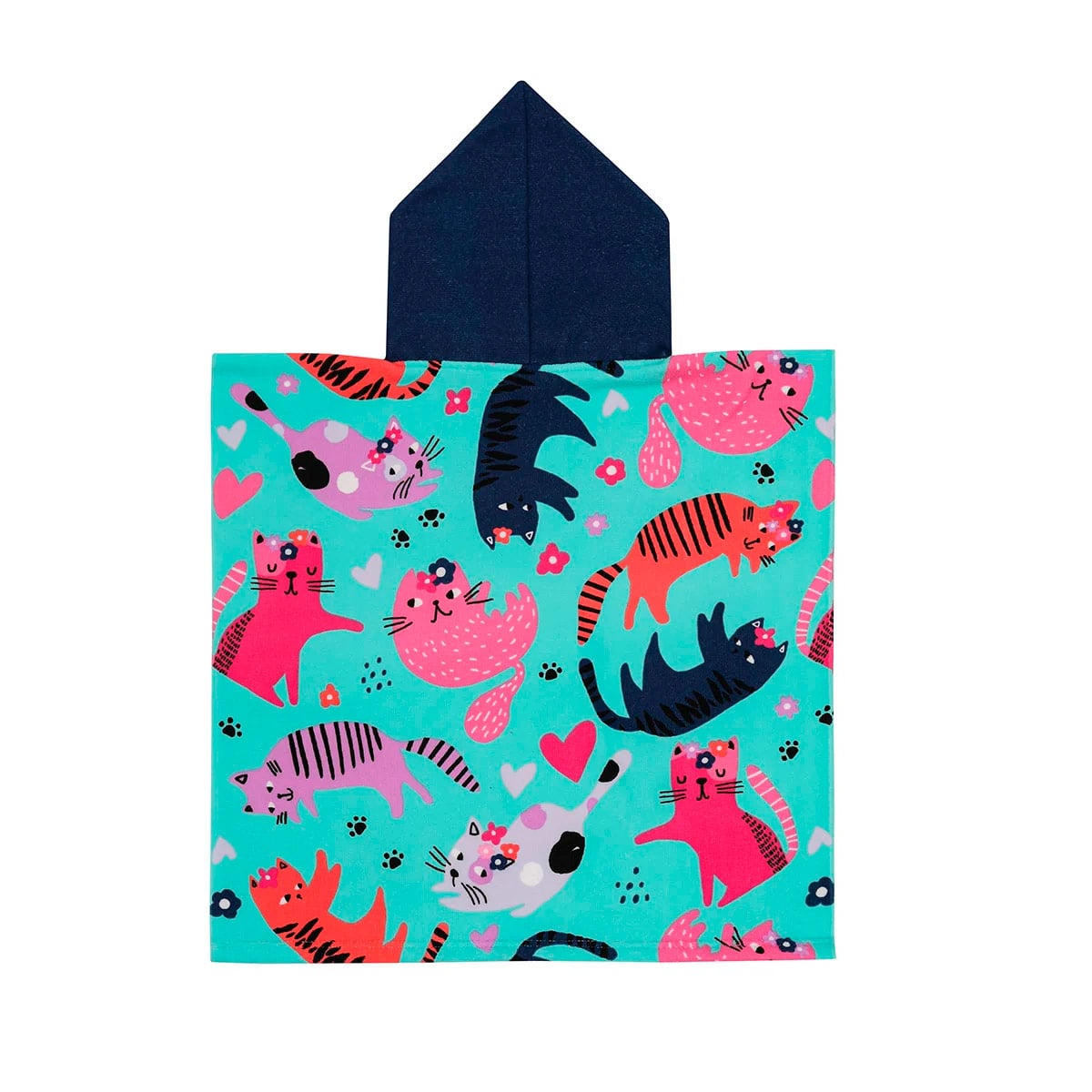 PONCHO DE PLAYA RIPLEY HOME KITTY  60X120 CM + LENTES DE NATACIÓN - 3