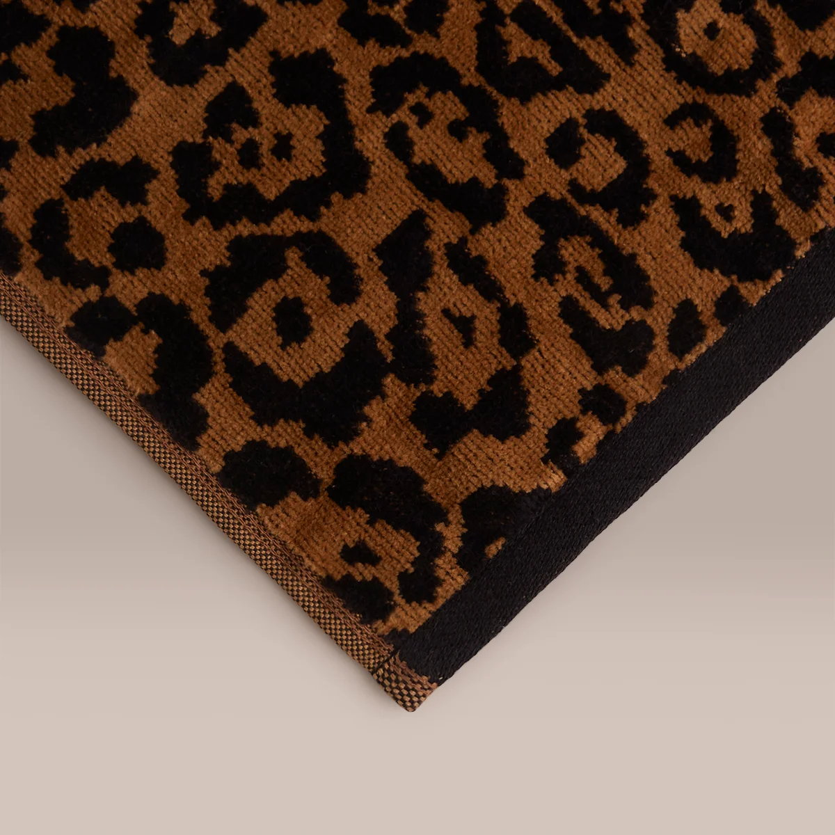 SETX4 TOALLAS DE CARA RIPLEY HOME ANIMAL PRINT TAUPE - 3