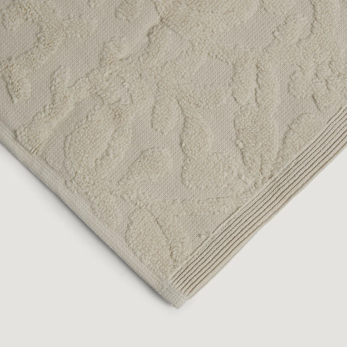 SET X2 TOALLAS VISITA RIPLEY HOME JACQUARD BEIGE  - 5