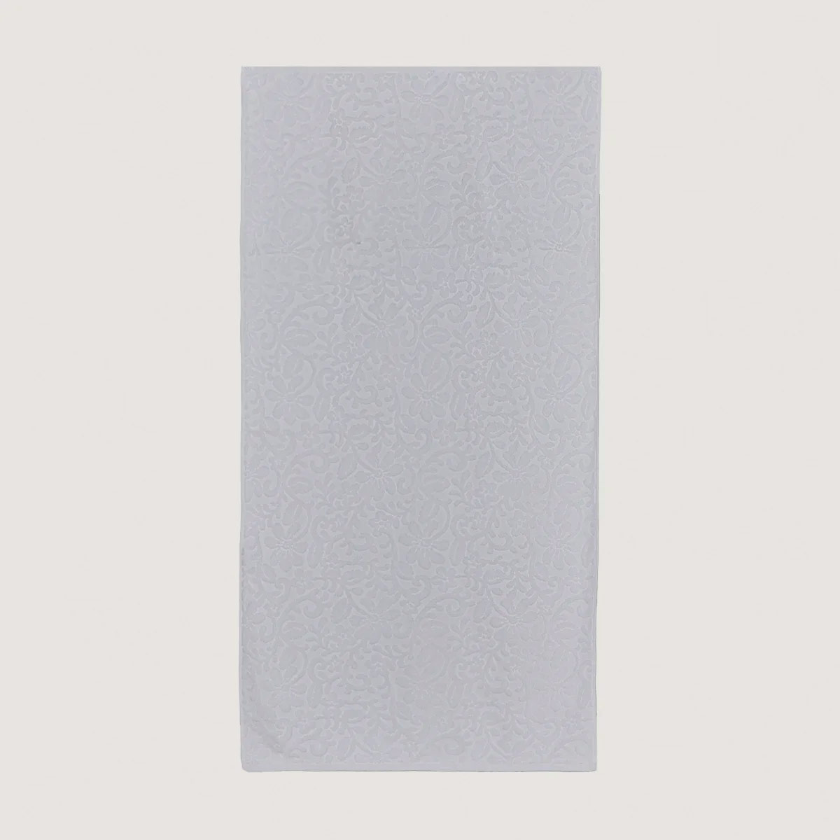 TOALLA DE BAÑO RIPLEY HOME JACQUARD 70X140 CM BLANCO  - 2