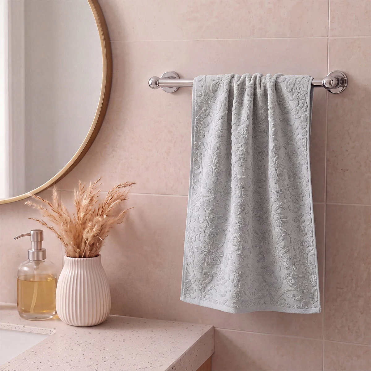 TOALLA DE MANO RIPLEY HOME JACQUARD BLANCO - 1