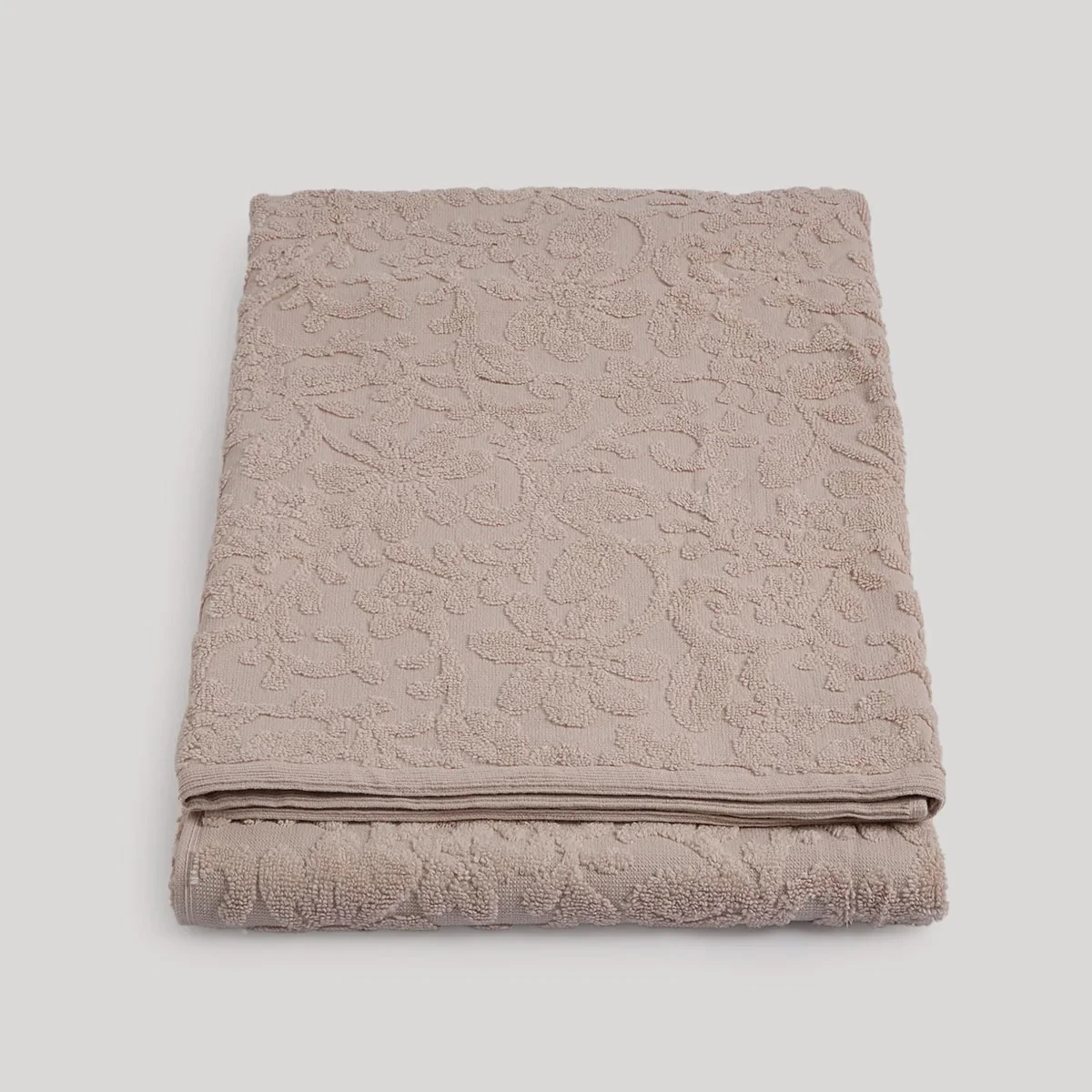 TOALLA DE BAÑO RIPLEY HOME JACQUARD 100X160 CM ROSADO  - 4