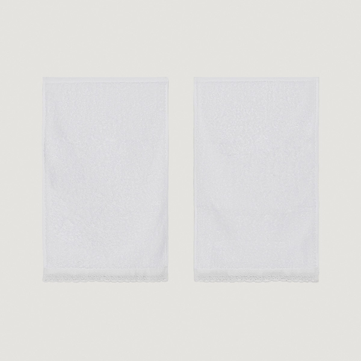 SET X2 TOALLAS VISITA RIPLEY HOME MACRAME BLANCO - 1