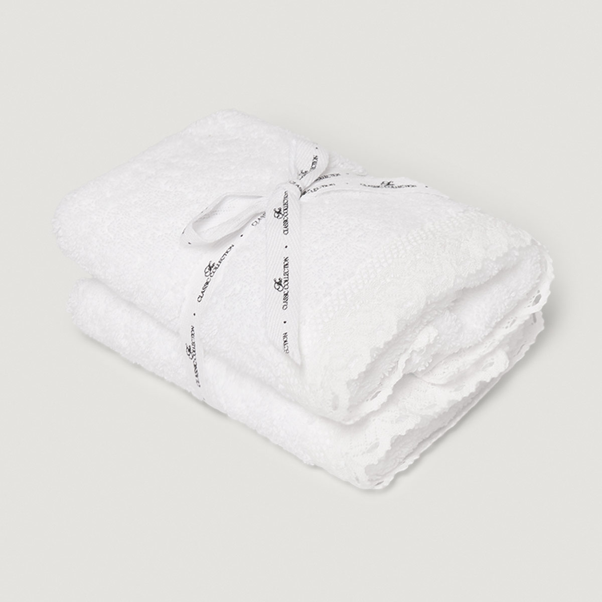 SET X2 TOALLAS VISITA RIPLEY HOME MACRAME BLANCO - 3