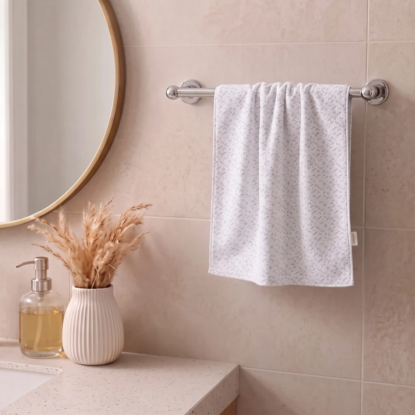 TOALLA DE MANO RIPLEY HOME PRINT BLANCO - 1