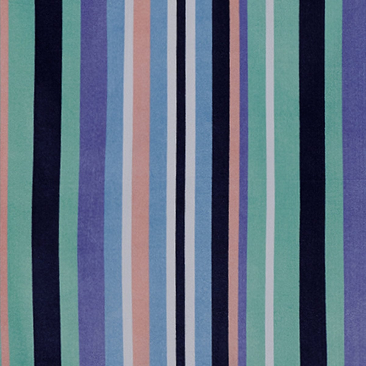 TOALLA DE PLAYA RIPLEY HOME LÍNEAS MUJER VELOUR AZUL - 5