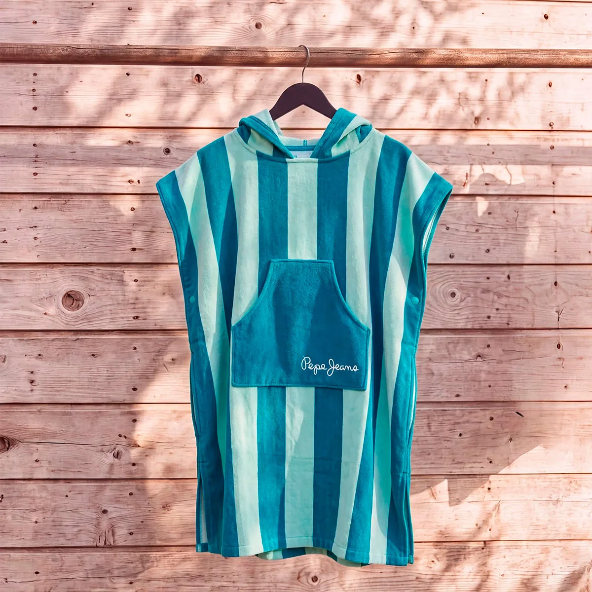 PONCHO TOALLA PEPE JEANS AQUA - 1