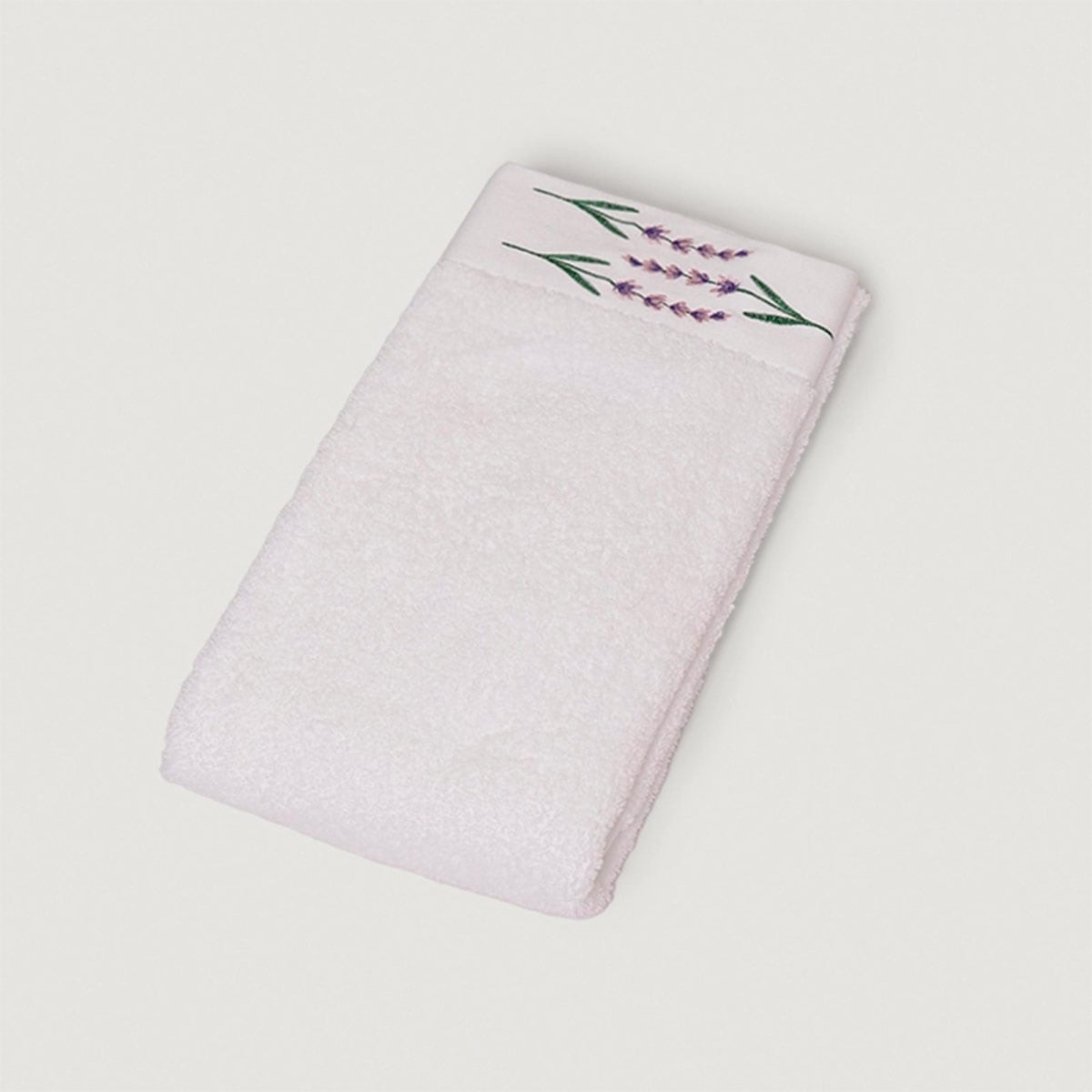 TOALLA DE BAÑO RIPLEY HOME BORDADO 70X140 CM BLANCO - 4