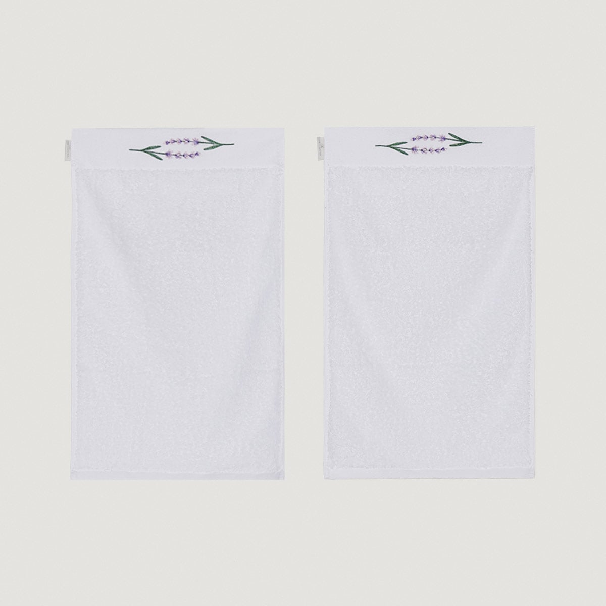 SET X2 TOALLAS VISITA RIPLEY HOME BORDADO BLANCO - 1