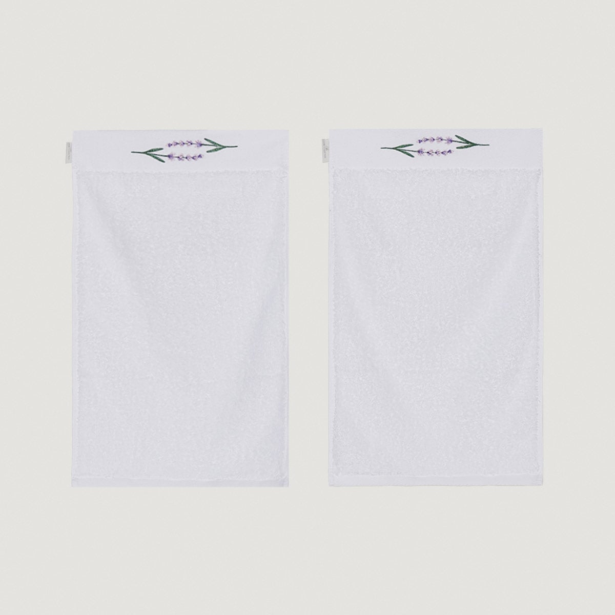 SET X2 TOALLAS VISITA RIPLEY HOME BORDADO BLANCO - 1