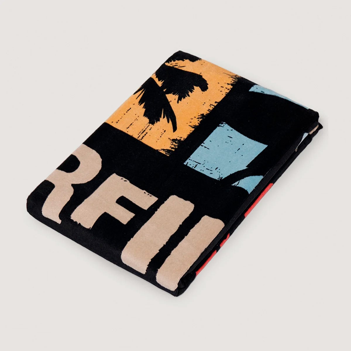 TOALLA DE PLAYA CLOUDBREAK VELOUR SURFING CALIFORNIA NEGRO - 4