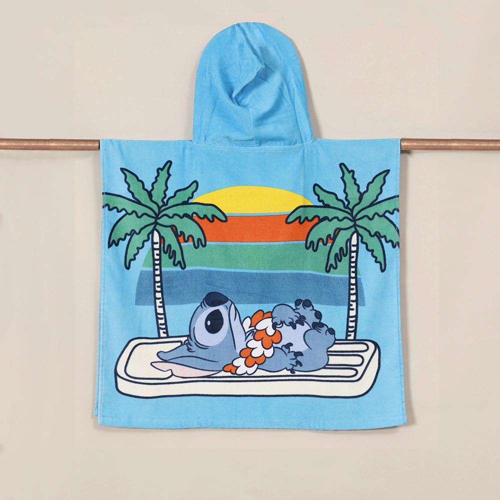 TOALLA CAPUCHA DISNEY ALGODÓN STITCH - 2