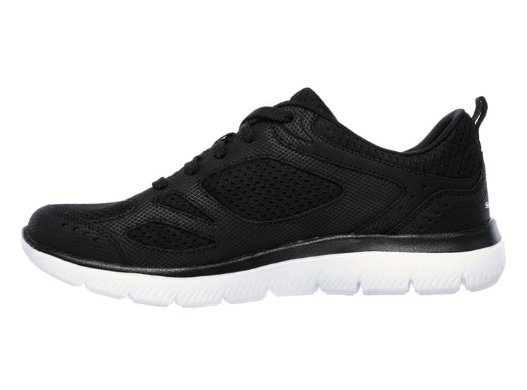 ZAPATILLAS MUJER SKECHERS RUNNING NEGRO 12982-BKW - 3