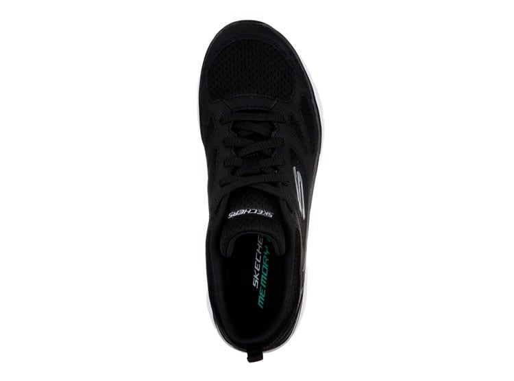 ZAPATILLAS MUJER SKECHERS RUNNING NEGRO 12982-BKW - 4