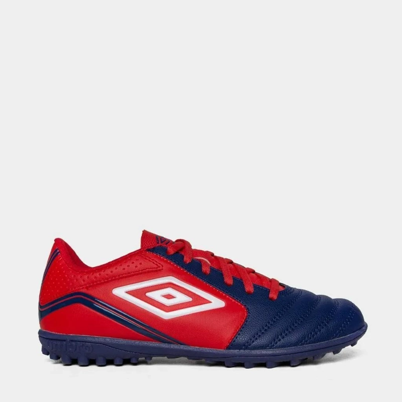 ZAPATILLAS HOMBRE UMBRO FÚTBOL PASTO SINTÉTICO ROJO 82016U-MEA - 1