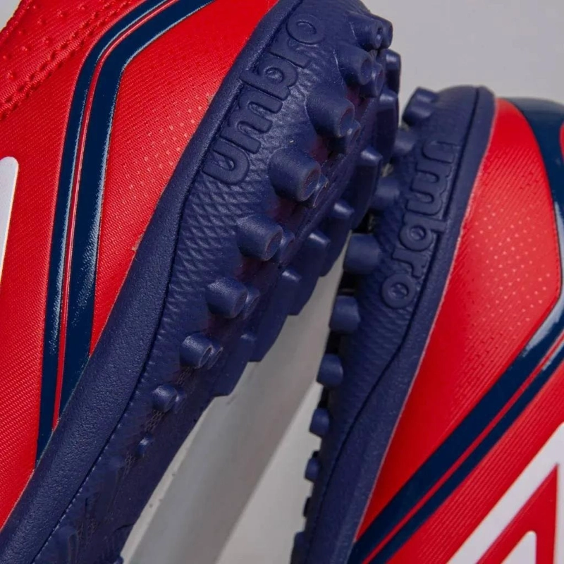 ZAPATILLAS HOMBRE UMBRO FÚTBOL PASTO SINTÉTICO ROJO 82016U-MEA - 4