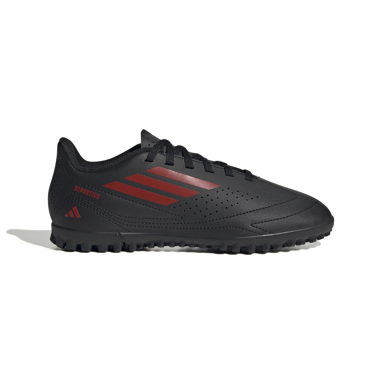 ZAPATILLAS NIÑO ADIDAS FUTBOL PASTO SINTÉTICO NEGRO DEPORTIVO III - 6