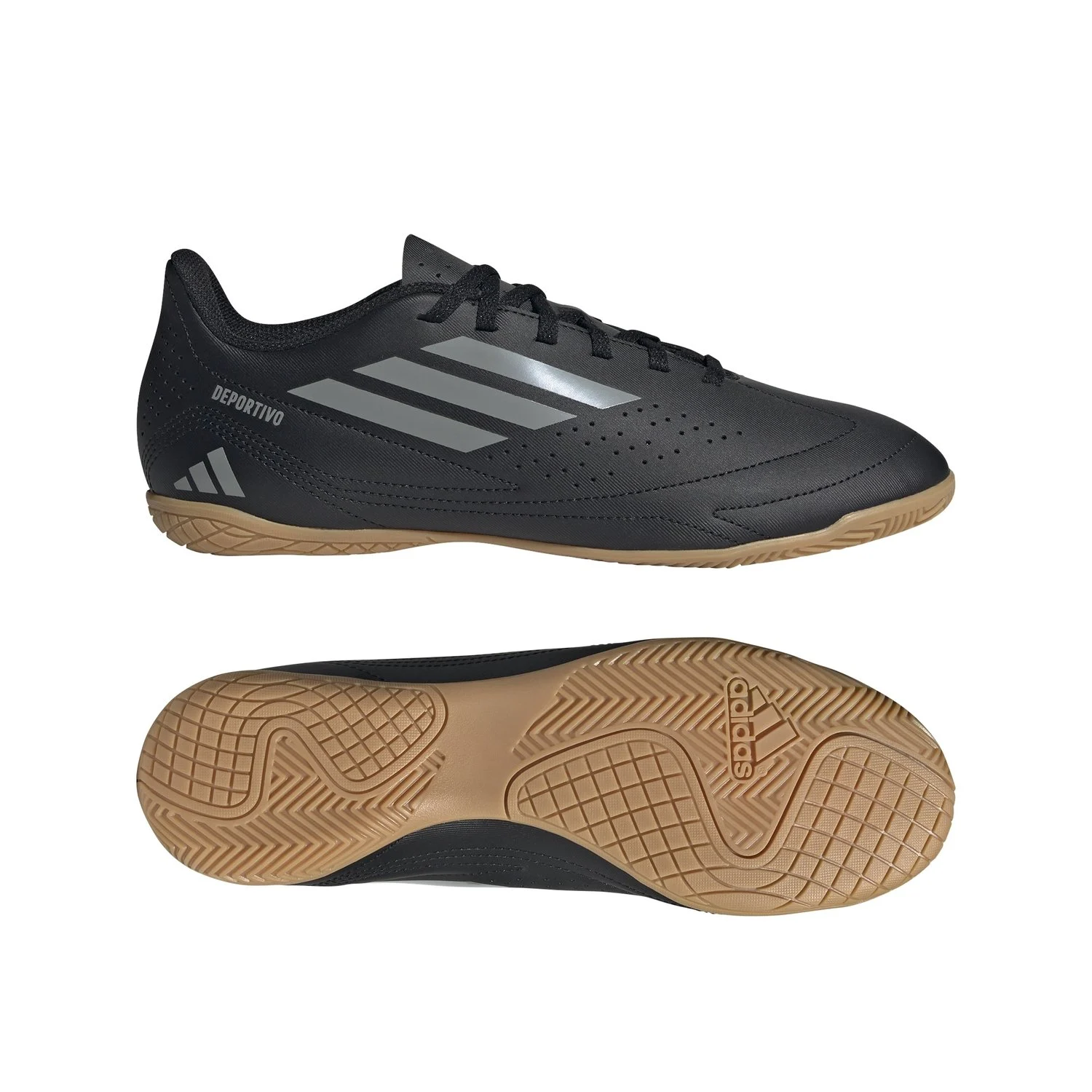 ZAPATILLAS HOMBRE ADIDAS FUTBOL INDOOR NEGRO DEPORTIVO III - FUTSAL - 2