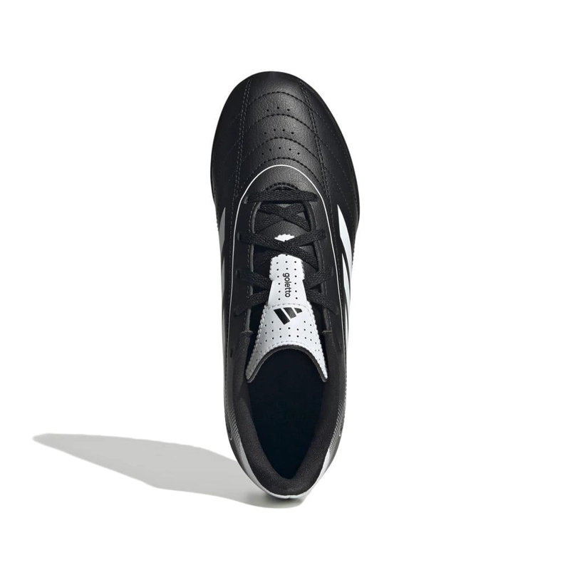 ZAPATILLAS UNISEX NIÑOS ADIDAS FÚTBOL PASTO SINTÉTICO NEGRO GOLETTO IX TF - 7