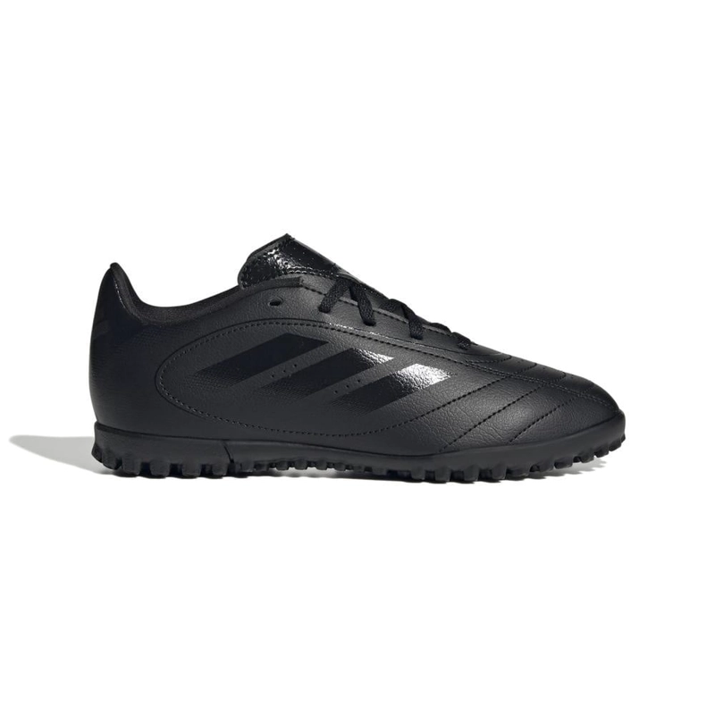 ZAPATILLAS UNISEX NIÑOS ADIDAS FÚTBOL PASTO SINTÉTICO NEGRO GOLETTO IX TF - 1