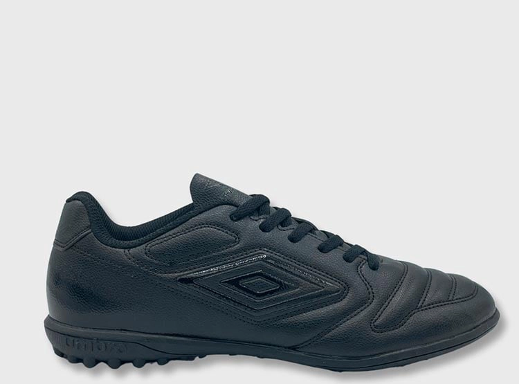ZAPATILLAS HOMBRE UMBRO FÚTBOL PASTO SINTÉTICO NEGRO FORZA TF - 1
