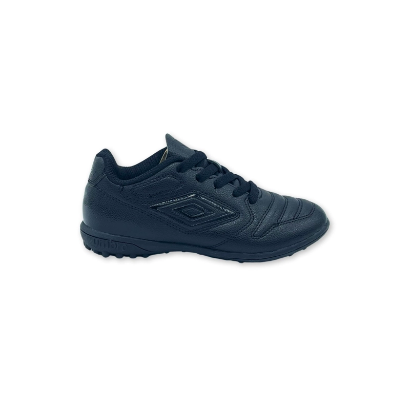 ZAPATILLAS NIÑO UMBRO FÚTBOL PASTO SINTÉTICO NEGRO FORZA TF JR - 1
