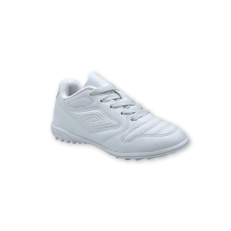 ZAPATILLAS NIÑO UMBRO FÚTBOL PASTO SINTÉTICO BLANCO FORZA TF JR - 2