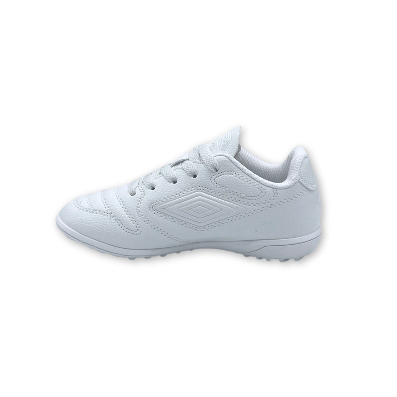 ZAPATILLAS NIÑO UMBRO FÚTBOL PASTO SINTÉTICO BLANCO FORZA TF JR - 3