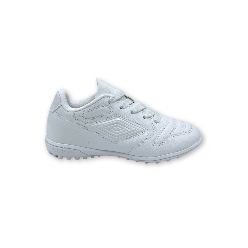 ZAPATILLAS NIÑO UMBRO FÚTBOL PASTO SINTÉTICO BLANCO FORZA TF JR - 1
