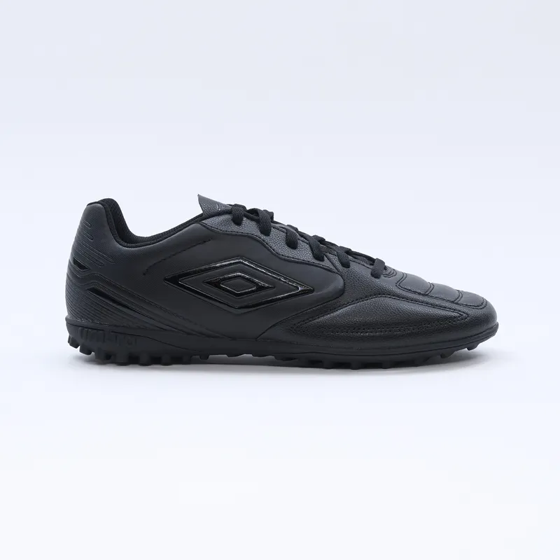 ZAPATILLAS HOMBRE UMBRO FÚTBOL PASTO SINTÉTICO NEGRO CLASSICO - 1