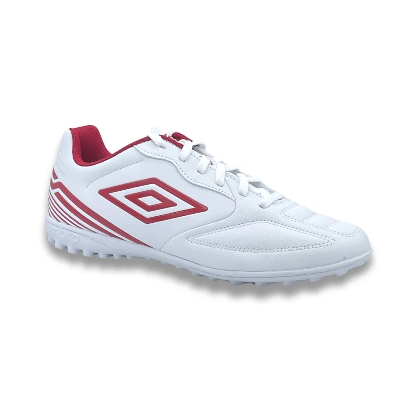 ZAPATILLAS HOMBRE UMBRO FÚTBOL PASTO SINTÉTICO BLANCO CLASSICO - 3