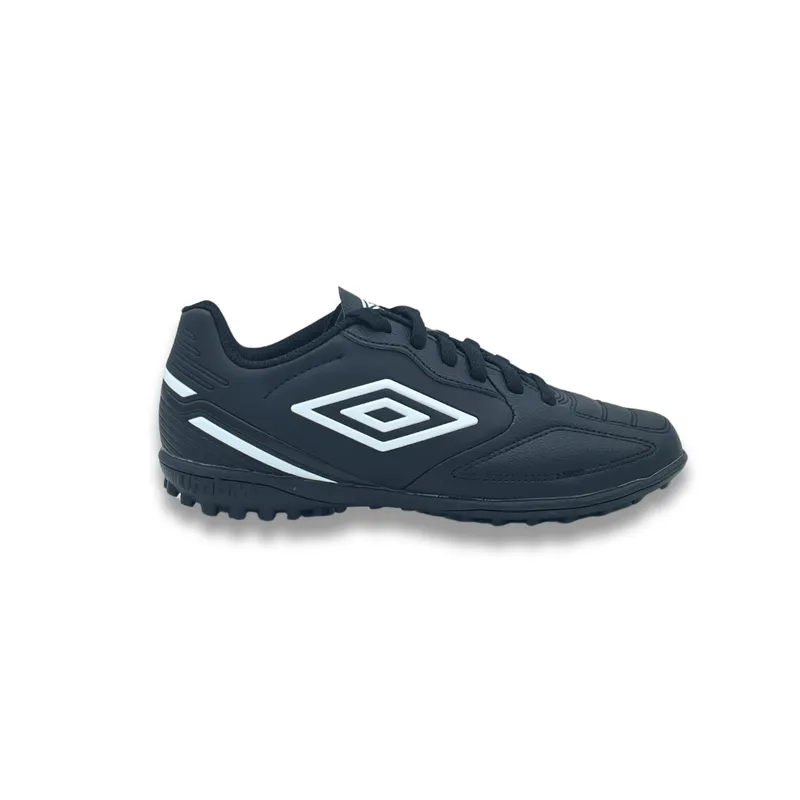 ZAPATILLAS NIÑO UMBRO FÚTBOL PASTO SINTÉTICO NEGRO CLASSICO - 1