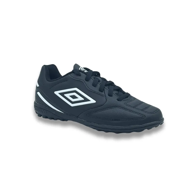 ZAPATILLAS NIÑO UMBRO FÚTBOL PASTO SINTÉTICO NEGRO CLASSICO - 3