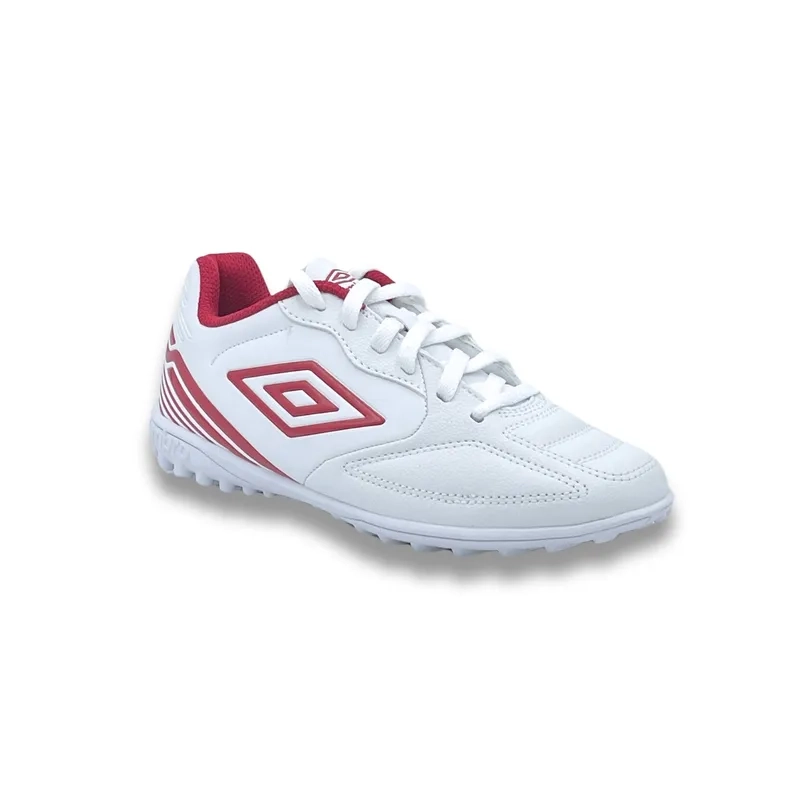 ZAPATILLAS NIÑO UMBRO FÚTBOL PASTO SINTÉTICO BLANCO CLASSICO - 3
