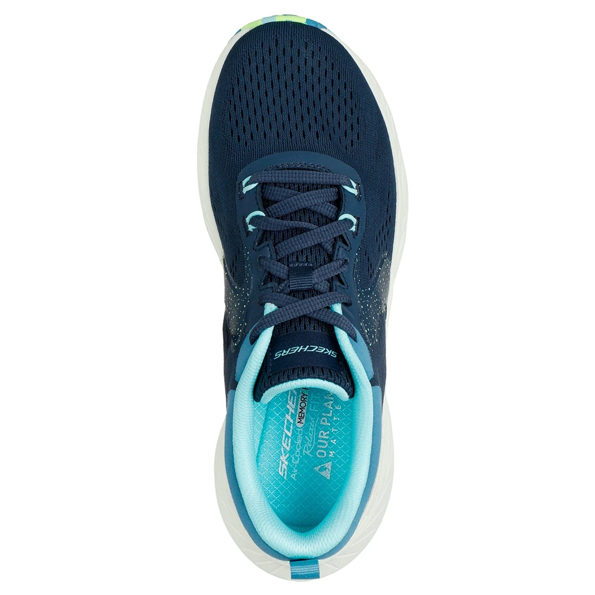 ZAPATILLAS MUJER SKECHERS DEPORTIVAS AZUL EDGERIDE - 4