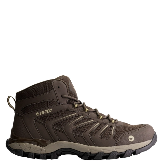 ZAPATILLAS HOMBRE HI-TEC OUTDOOR MARRÓN GRAND PARADISO MID - 1