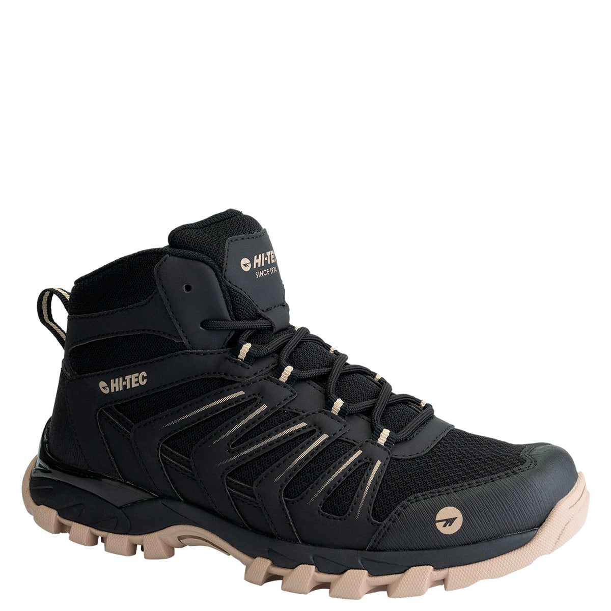ZAPATILLAS MUJER HI-TEC OUTDOOR NEGRO GRAND PARADISO MID - 3