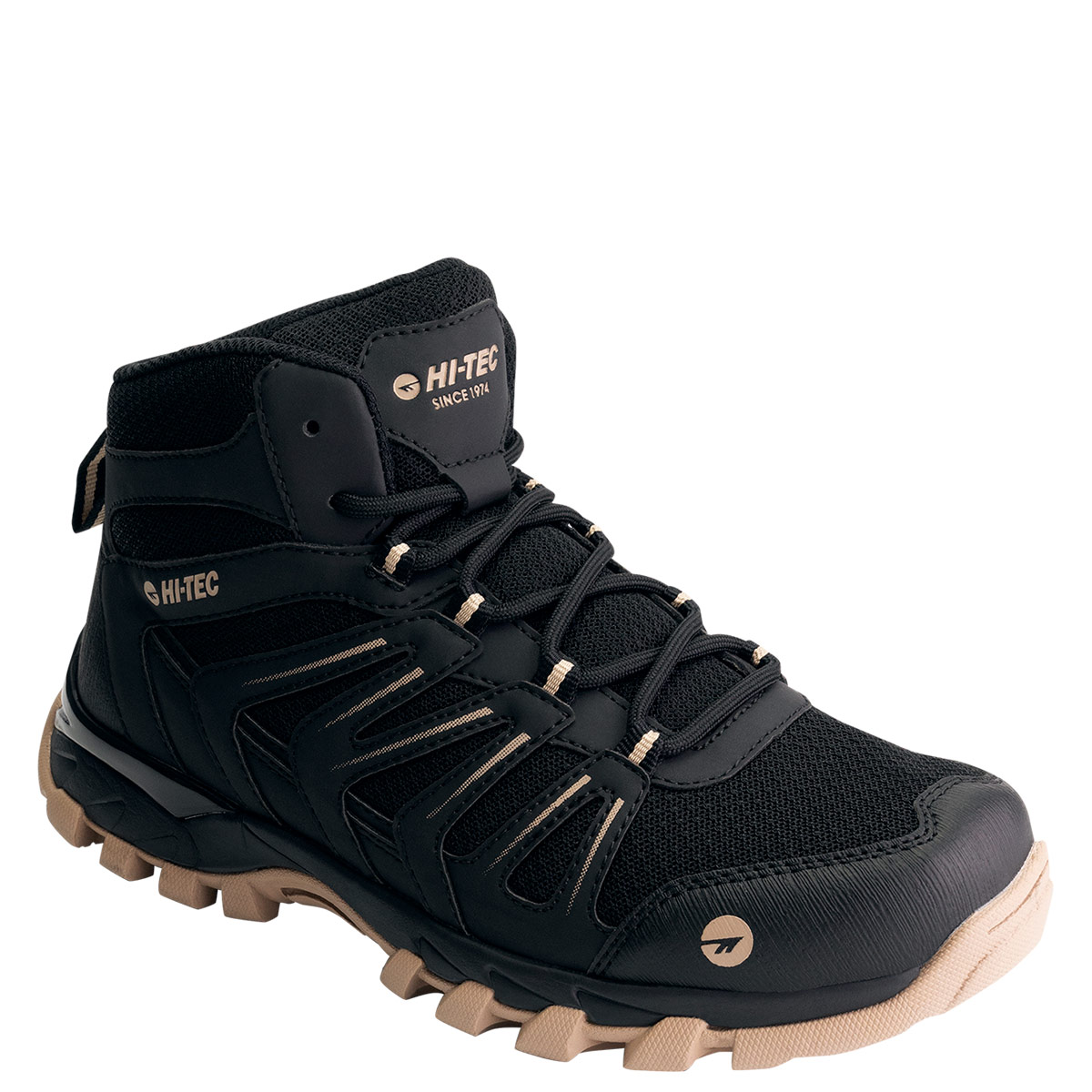 ZAPATILLAS MUJER HI-TEC OUTDOOR NEGRO GRAND PARADISO MID - 2
