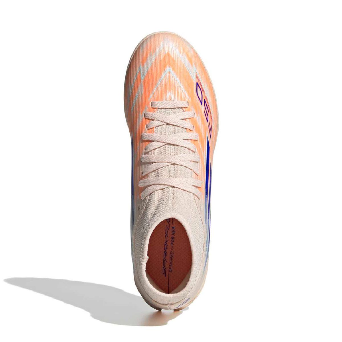 ZAPATILLAS MUJER ADIDAS CHIMPUNES NARANJO F50 SPARKFUSION CLUB - 3