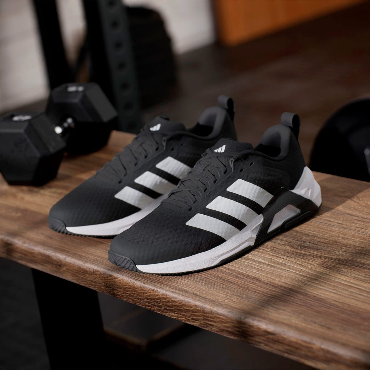 ZAPATILLAS HOMBRE ADIDAS CROSS TRAINING NEGRO DROPSET CONTROL - 3