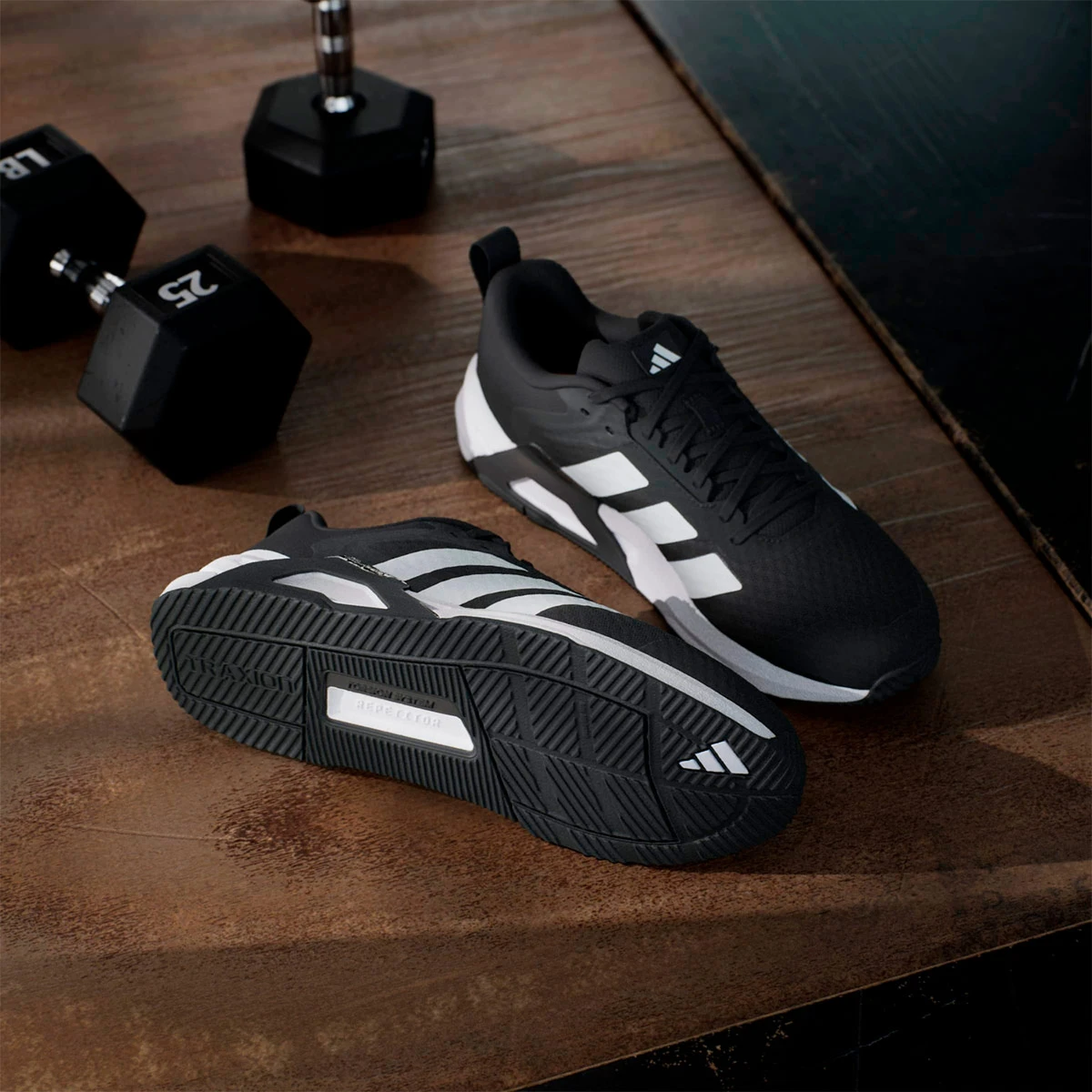 ZAPATILLAS HOMBRE ADIDAS CROSS TRAINING NEGRO DROPSET CONTROL - 4