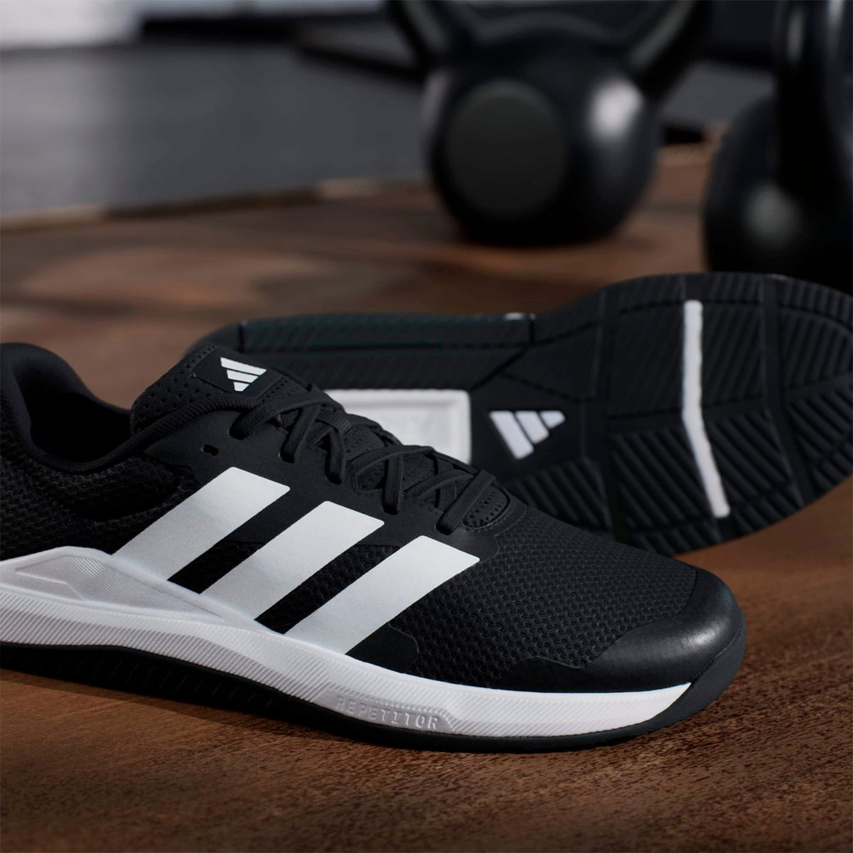 ZAPATILLAS HOMBRE ADIDAS CROSS TRAINING NEGRO DROPSET BASE - 9