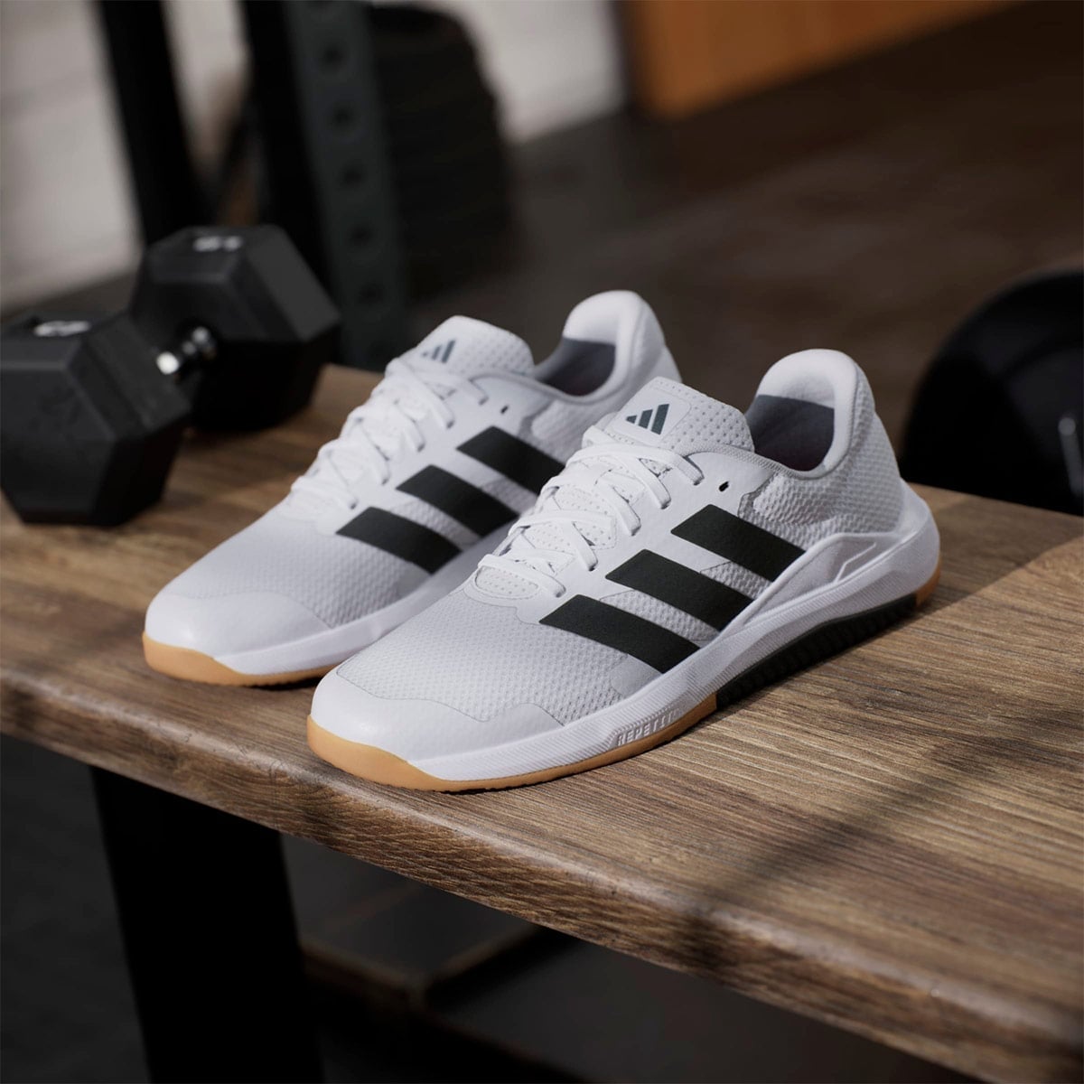 ZAPATILLAS HOMBRE ADIDAS CROSS TRAINING BLANCO DROPSET BASE - 3