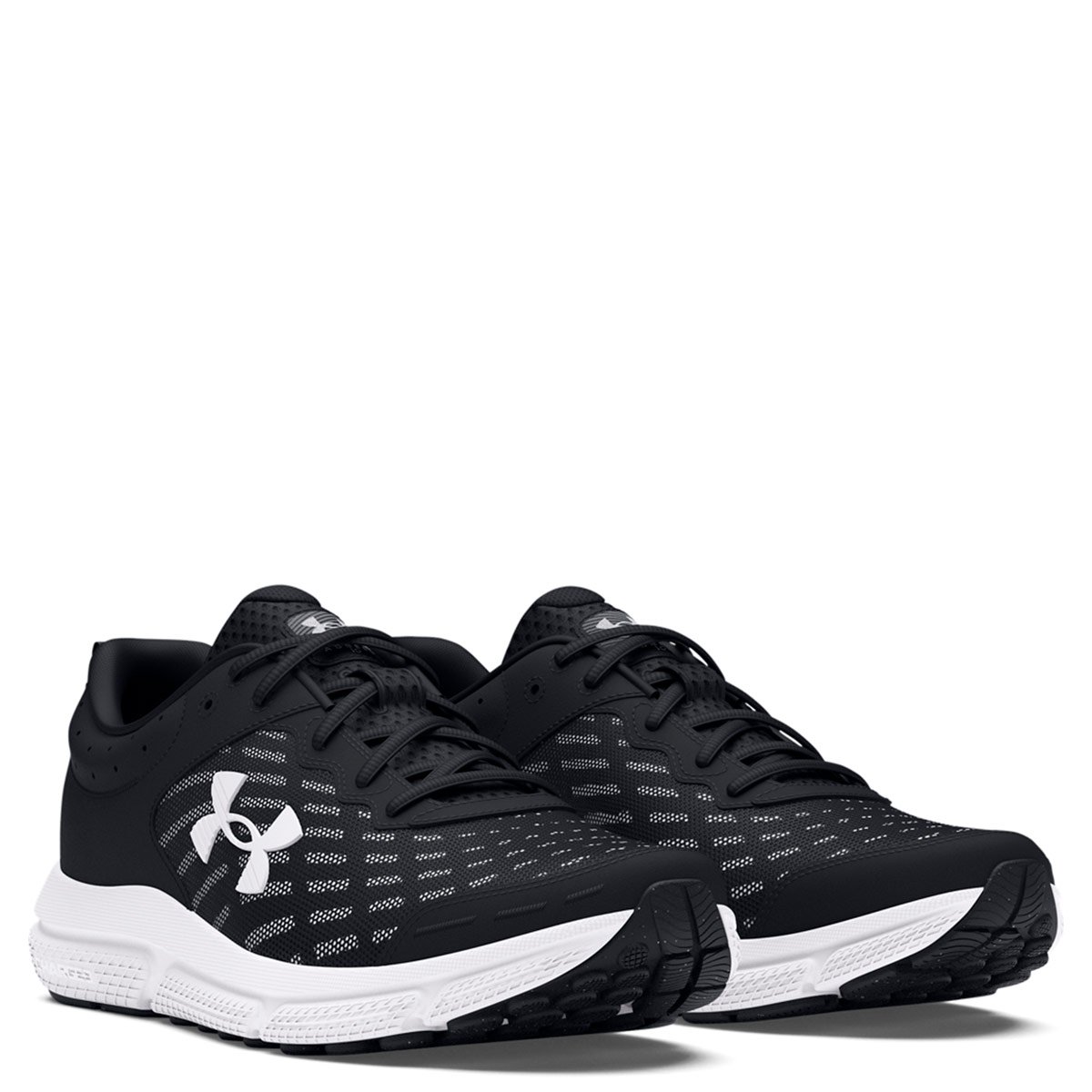 ZAPATILLAS HOMBRE UNDER ARMOUR RUNNING NEGRO CHARGED ASS CUERO - 3