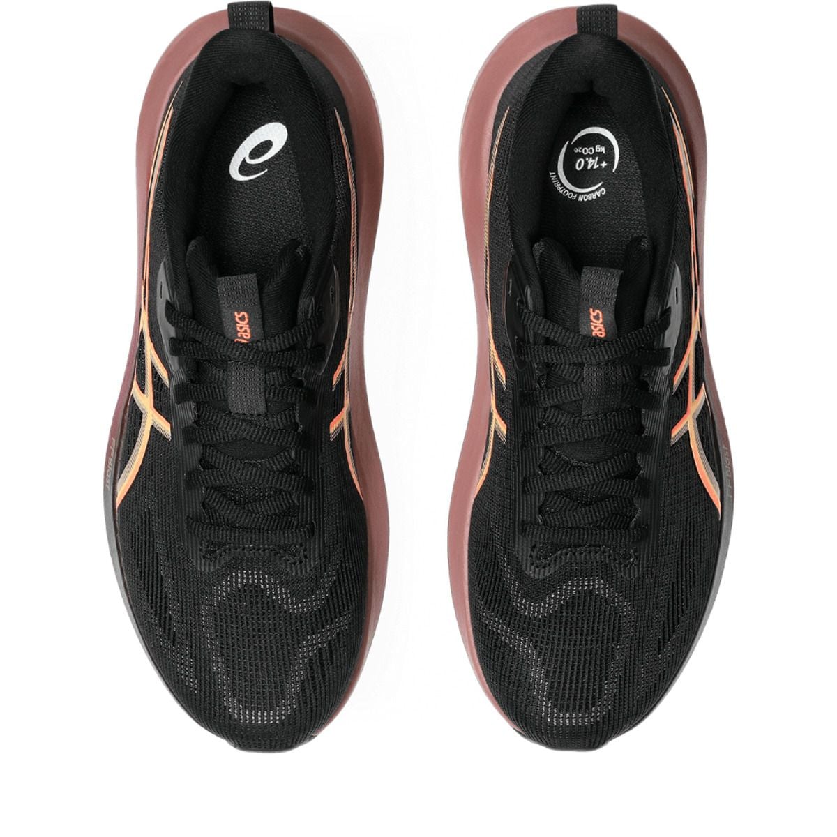 ZAPATILLAS MUJER ASICS RUNNING GT-1000 14 NEGRO - 3