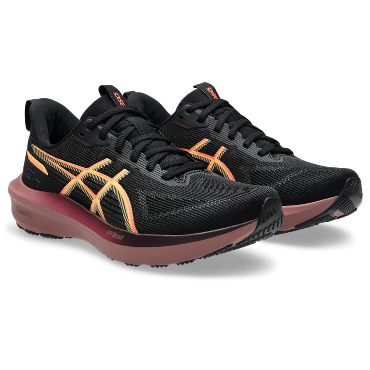 ZAPATILLAS MUJER ASICS RUNNING GT-1000 14 NEGRO - 2