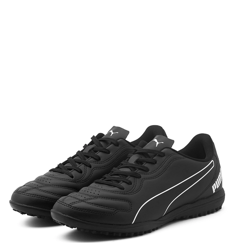 PUMA FÚTBOL ZAPATILLAS HOMBRE PUMA FÚTBOL PASTO SINTÉTICO NEGRO CLASSICO TT - 4