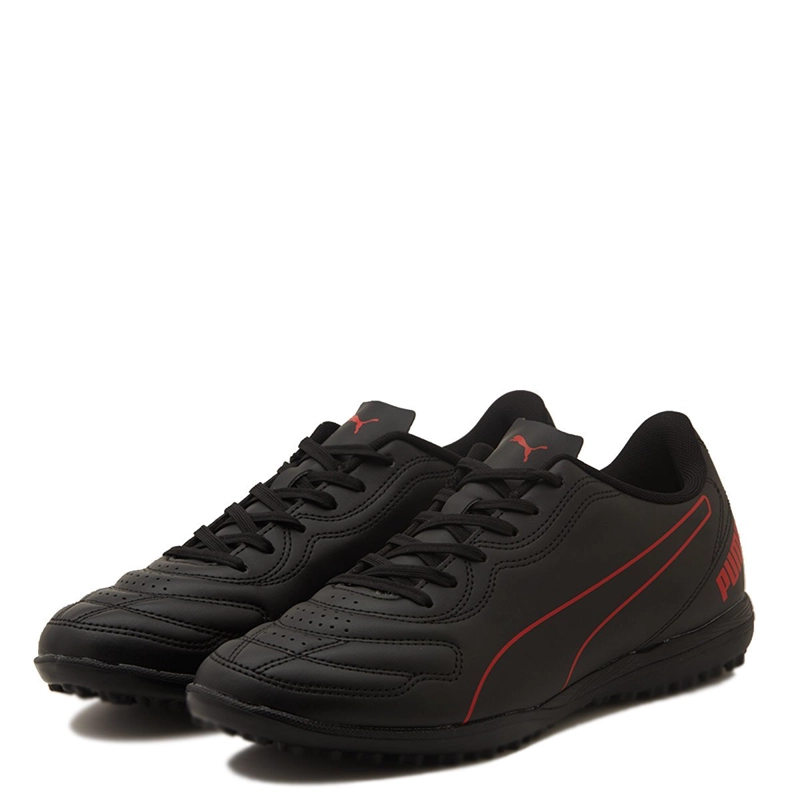 PUMA FÚTBOL ZAPATILLAS HOMBRE PUMA FÚTBOL PASTO SINTÉTICO NEGRO CLASSICO TT - 4