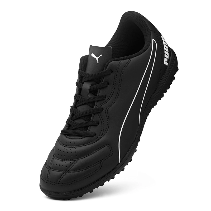 PUMA FÚTBOL ZAPATILLAS NIÑO PUMA FÚTBOL PASTO SINTÉTICO NEGRO CLASSICO TT - 1