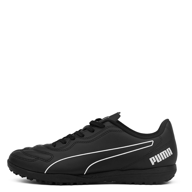 PUMA FÚTBOL ZAPATILLAS NIÑO PUMA FÚTBOL PASTO SINTÉTICO NEGRO CLASSICO TT - 2